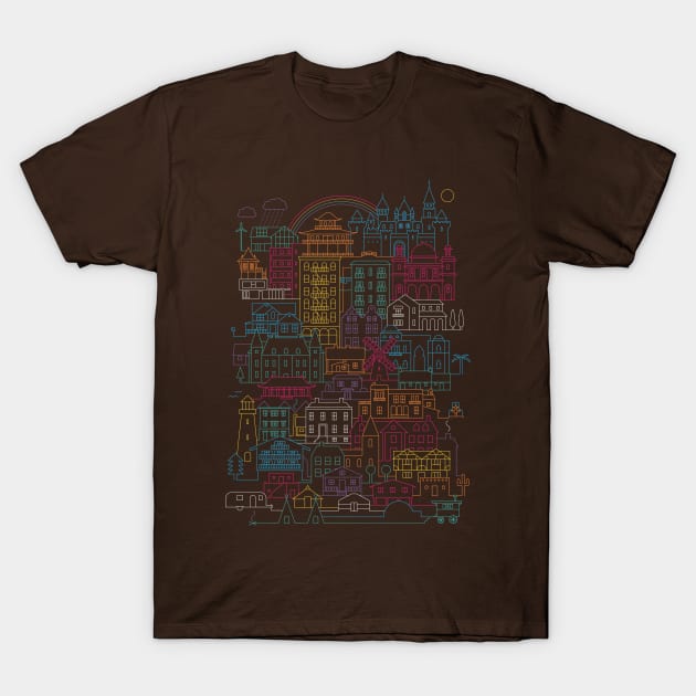 Home Sweet Home T-Shirt by Thepapercrane